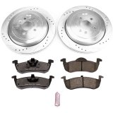 Power Stop 13-18 Lincoln MKT Rear Z36 Truck & Tow Brake Kit thumbnail 1