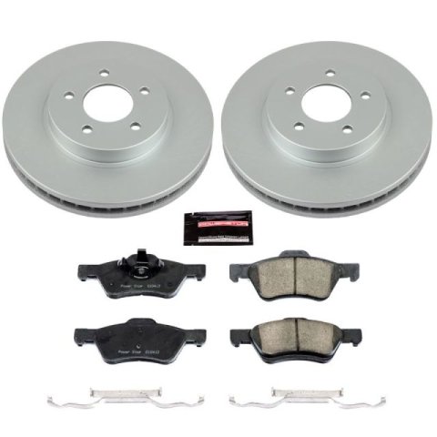 Power Stop 08-10 Ford Escape Front Z17 Evolution Geomet Coated Brake Kit thumbnail 2