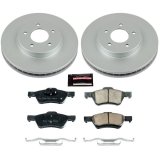 Power Stop 10-12 Ford Escape Front Z17 Evolution Geomet Coated Brake Kit thumbnail 1