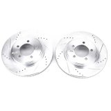 Power Stop 06-10 Ford Explorer Front Evolution Drilled & Slotted Rotors - Pair thumbnail 2