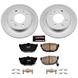 Power Stop 97-06 Hyundai Elantra Rear Z17 Evolution Geomet Coated Brake Kit thumbnail 1