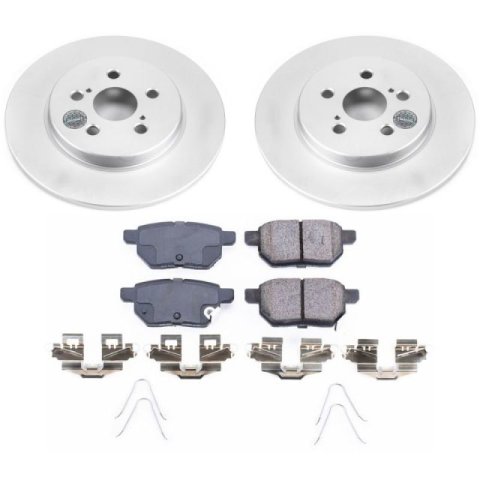 Power Stop 11-17 Lexus CT200h Rear Z17 Evolution Geomet Coated Brake Kit thumbnail 1