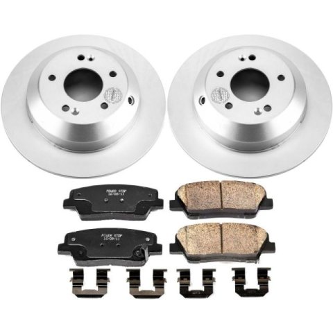 Power Stop 15-19 Kia Sorento Rear Z17 Evolution Geomet Coated Brake Kit thumbnail 2