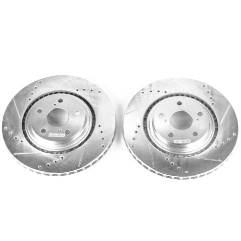 Power Stop 15-17 Lexus NX200t Front Evolution Drilled & Slotted Rotors - Pair thumbnail 1