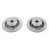 Power Stop 08-13 Infiniti G37 Rear Evolution Drilled & Slotted Rotors - Pair thumbnail 2
