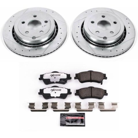 Power Stop 11-17 Chevrolet Caprice Rear Z26 Street Warrior Brake Kit thumbnail 1