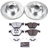 Power Stop 13-15 BMW X1 Front Z26 Street Warrior Brake Kit thumbnail 1