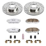 Power Stop 94-01 Acura Integra Front Z26 Street Warrior Brake Kit thumbnail 1