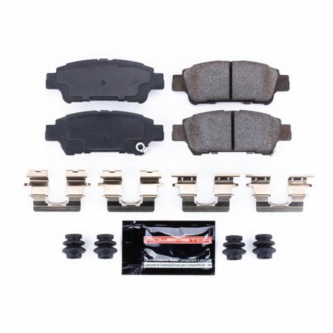 Power Stop 04-10 Toyota Sienna Rear Z23 Evolution Sport Brake Pads w/Hardware thumbnail 1