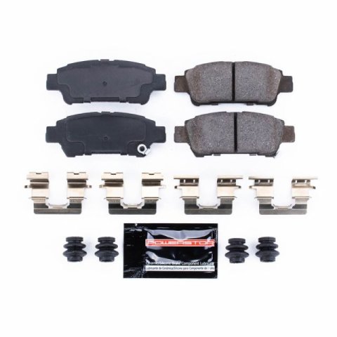 Power Stop 04-10 Toyota Sienna Rear Z23 Evolution Sport Brake Pads w/Hardware thumbnail 2