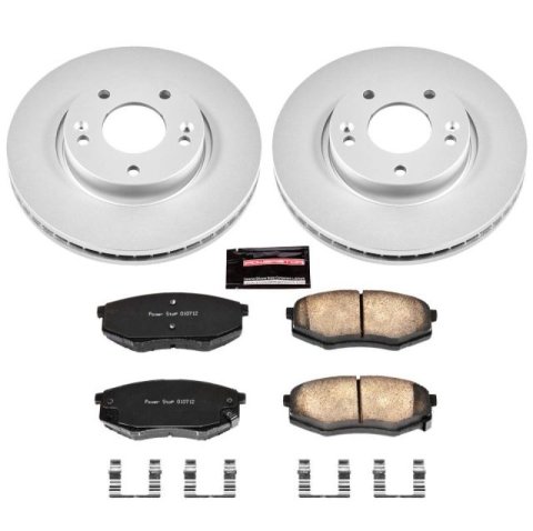Power Stop 10-12 Hyundai Tucson Front Z17 Evolution Geomet Coated Brake Kit thumbnail 1