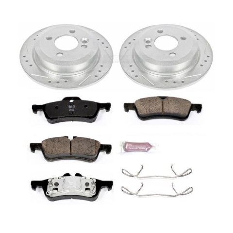 Power Stop 02-06 Mini Cooper Rear Z23 Evolution Sport Brake Kit thumbnail 3