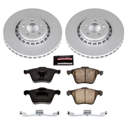 Power Stop 03-14 Volvo XC90 Front Z23 Evolution Sport Coated Brake Kit thumbnail 1