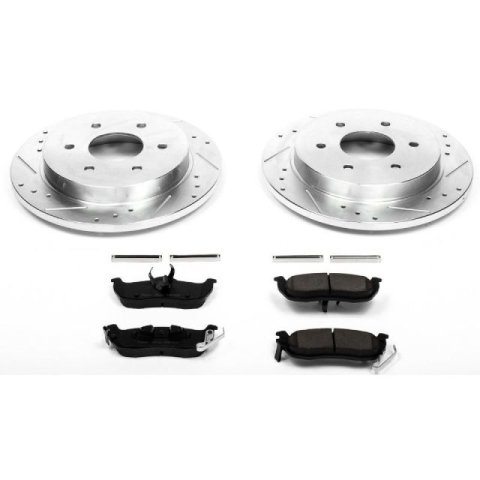 Power Stop 04-10 Infiniti QX56 Rear Z23 Evolution Sport Brake Kit thumbnail 3