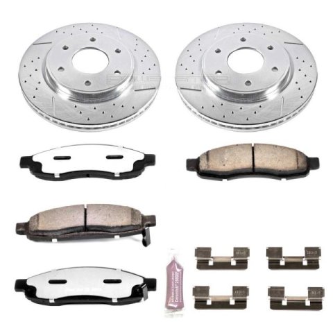 Power Stop 05-07 Infiniti QX56 Front Z36 Truck & Tow Brake Kit thumbnail 1