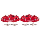 Power Stop 06-13 Chevrolet Corvette Rear Red Calipers - Pair thumbnail 1