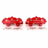 Power Stop 06-13 Chevrolet Corvette Rear Red Calipers - Pair thumbnail 2