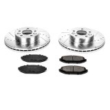 Power Stop 98-02 Ford Crown Victoria Front Z23 Evolution Sport Brake Kit thumbnail 1