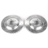 Power Stop 06-07 Cadillac CTS Front Evolution Drilled & Slotted Rotors - Pair thumbnail 2