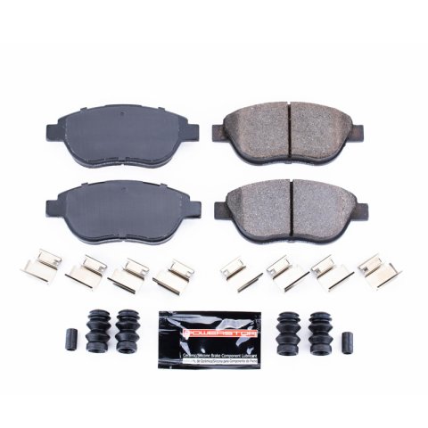 Power Stop 12-18 Fiat 500 Front Z23 Evolution Sport Brake Pads w/Hardware thumbnail 1