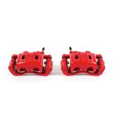 Power Stop 97-04 Mitsubishi Diamante Front Red Calipers w/Brackets - Pair thumbnail 1