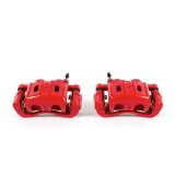 Power Stop 97-04 Mitsubishi Diamante Front Red Calipers w/Brackets - Pair thumbnail 2