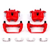 Power Stop 03-07 Nissan Murano Front Red Calipers w/Brackets - Pair thumbnail 2