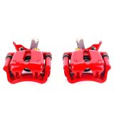 Power Stop 14-15 Chevrolet Malibu Rear Red Calipers w/Brackets - Pair thumbnail 2