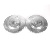 Power Stop 04-07 Cadillac CTS Front Evolution Drilled & Slotted Rotors - Pair thumbnail 2