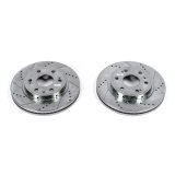 Power Stop 08-19 Chevrolet Tahoe Front Evolution Drilled & Slotted Rotors - Pair thumbnail 1