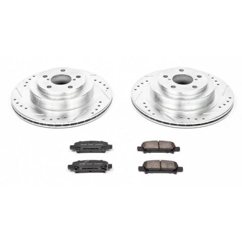 Power Stop 05-09 Subaru Legacy Rear Z23 Evolution Sport Brake Kit thumbnail 3