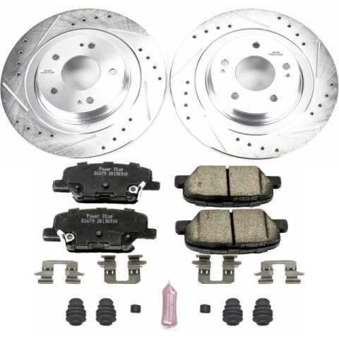 Power Stop 14-18 Mitsubishi Outlander Rear Z23 Evolution Sport Brake Kit thumbnail 1