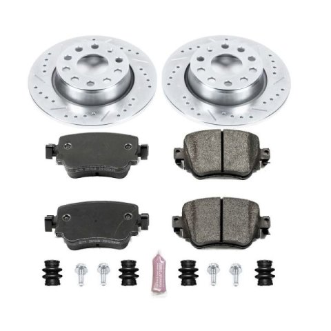 Power Stop 15-18 Volkswagen Golf Rear Z23 Evolution Sport Brake Kit thumbnail 1