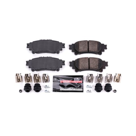 Power Stop 10-15 Lexus RX350 Rear Z23 Evolution Sport Brake Pads w/Hardware thumbnail 1