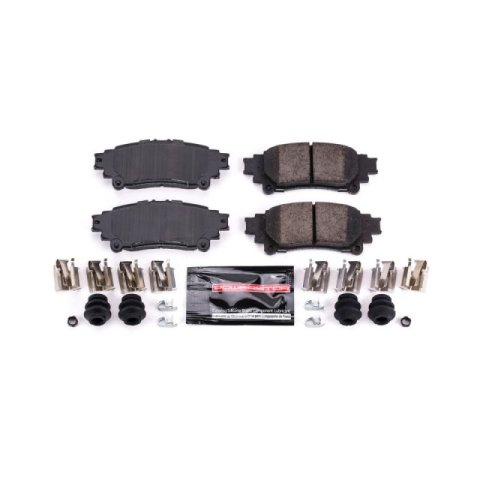 Power Stop 10-15 Lexus RX350 Rear Z23 Evolution Sport Brake Pads w/Hardware thumbnail 2