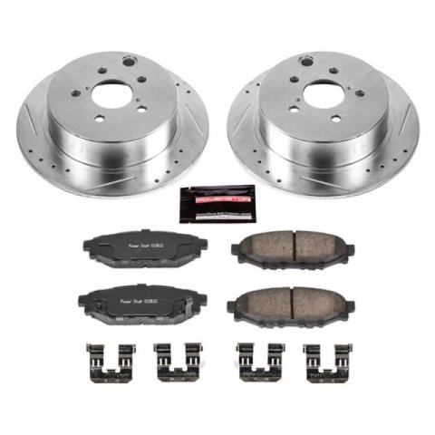 Power Stop 16-18 Subaru Crosstrek Rear Z23 Evolution Sport Brake Kit thumbnail 1