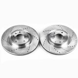 Power Stop 04-11 Mazda RX-8 Front Evolution Drilled & Slotted Rotors - Pair thumbnail 7