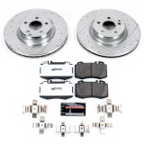 Power Stop 08-11 Mercedes-Benz CLS550 Front Z26 Street Warrior Brake Kit thumbnail 1