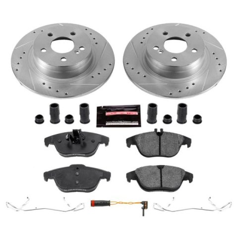 Power Stop 12-15 Mercedes-Benz C250 Rear Z23 Evolution Sport Brake Kit thumbnail 1