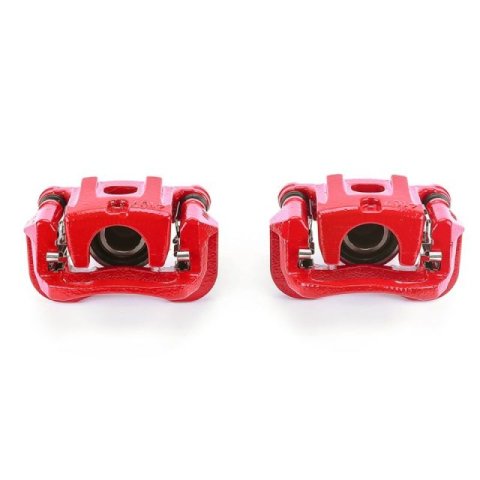 Power Stop 04-06 Lexus RX330 Rear Red Calipers w/Brackets - Pair thumbnail 2
