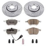 Power Stop 99-10 Volkswagen Beetle Front Z26 Street Warrior Brake Kit thumbnail 1