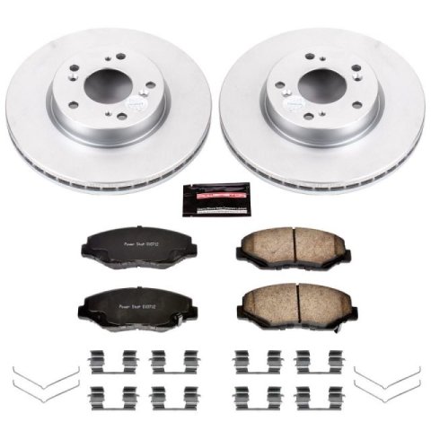 Power Stop 2013 Acura ILX Front Z17 Evolution Geomet Coated Brake Kit thumbnail 1