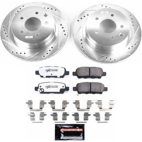 Power Stop 14-17 Nissan Juke Rear Z26 Street Warrior Brake Kit thumbnail 2