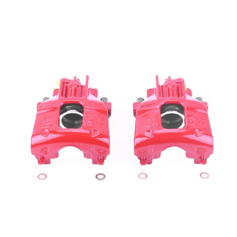 Power Stop 00-04 Ford Focus Front Red Calipers w/o Brackets - Pair thumbnail 1