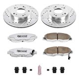 Power Stop 06-11 Honda Civic Front Z26 Street Warrior Brake Kit thumbnail 1