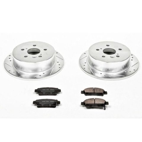 Power Stop 04-10 Toyota Sienna Rear Z23 Evolution Sport Brake Kit thumbnail 1