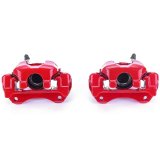 Power Stop 01-03 Toyota Highlander Rear Red Calipers w/Brackets - Pair thumbnail 1