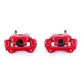 Power Stop 01-03 Toyota Highlander Rear Red Calipers w/Brackets - Pair thumbnail 2