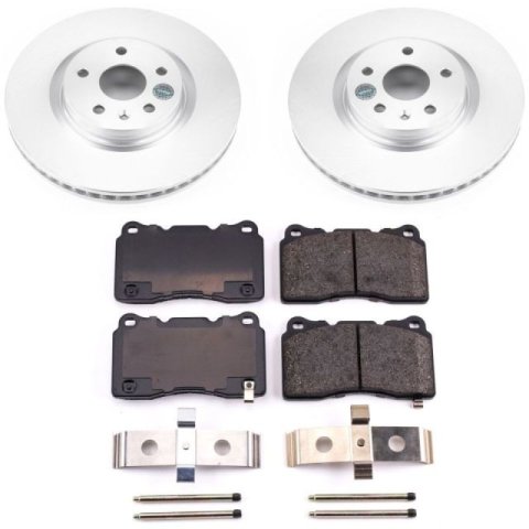 Power Stop 14-17 Buick Regal Front Z17 Evolution Geomet Coated Brake Kit thumbnail 1