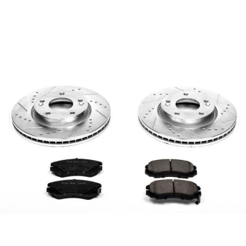 Power Stop 06-10 Hyundai Sonata Front Z23 Evolution Sport Brake Kit thumbnail 1
